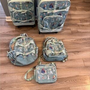 Disney Frozen Luggage and Backpack Set